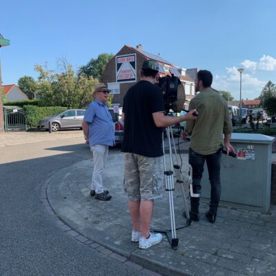 Onthulling gerestaureerde muurschildering Van Bree 4